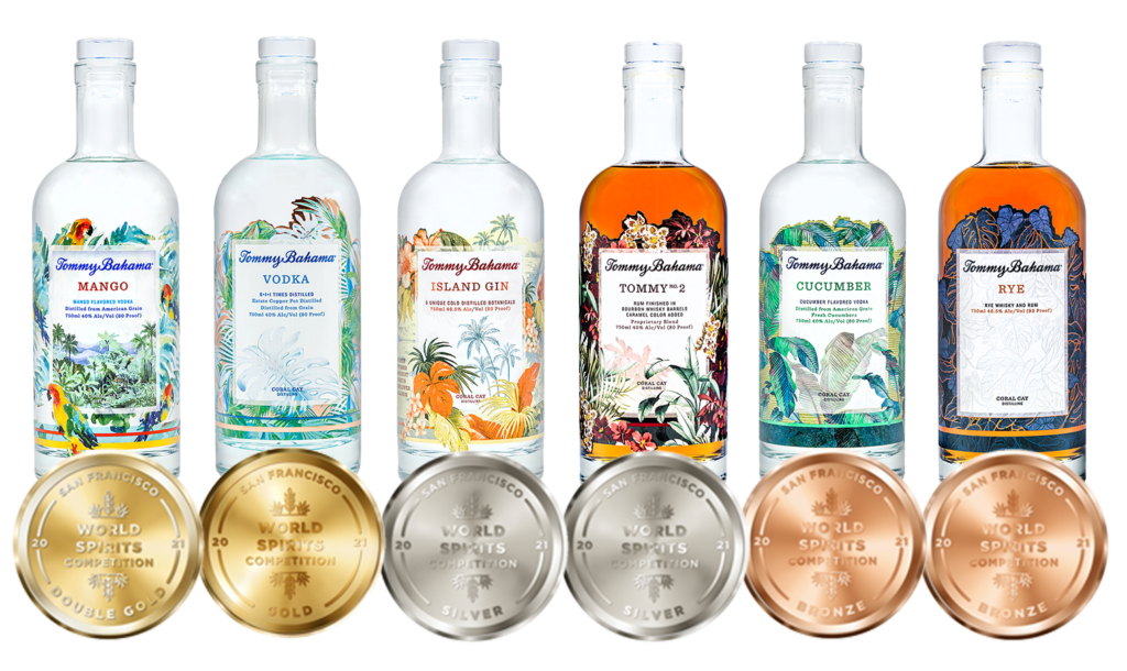 Tommy Bahama Spirits Excellence you can Taste Eastern Liquors USA